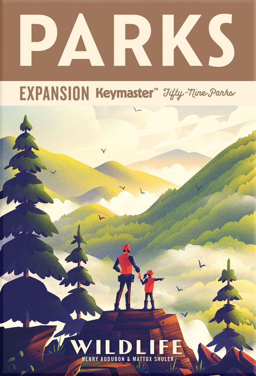 Parks : Wildlife Expansion Board Games Keymaster   