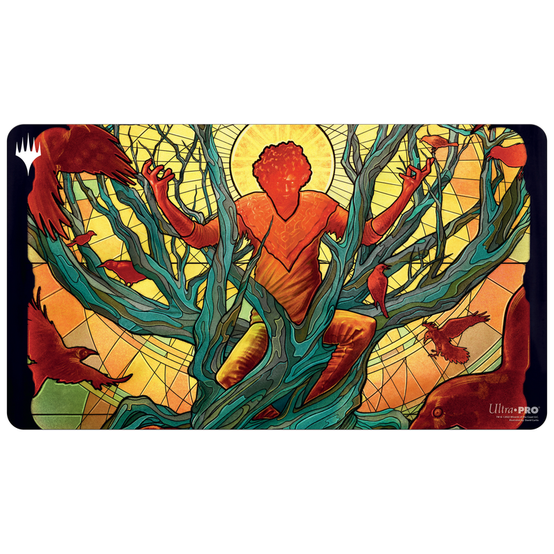 Ultra Pro: Playmat - "The Raven Man (Showcase)" MTG Dominaria United Playmats Ultra Pro