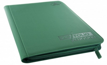Ultimate Guard: Zipfolio 9-Pocket Green Binders & Pages Ultimate Guard