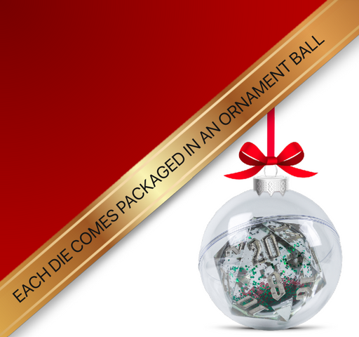 Sirius Dice: 22mm D20 Die Christmas Dice & Gaming Accessories Sirius Dice