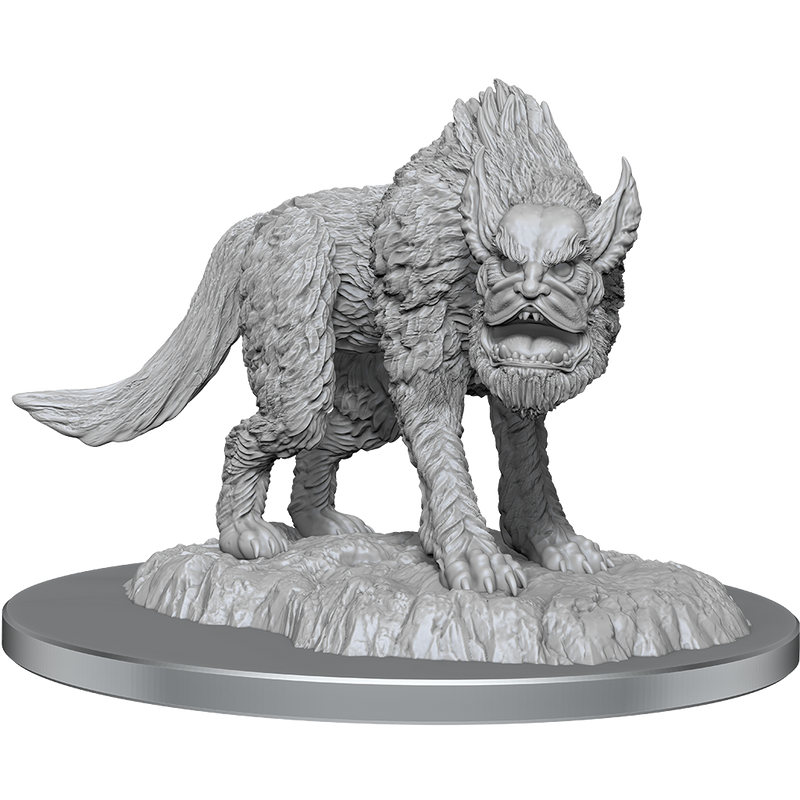 D&D Nolzur's Marvelous Miniatures: Yeti Hound Paint Night Kit Unpainted Miniatures WizKids