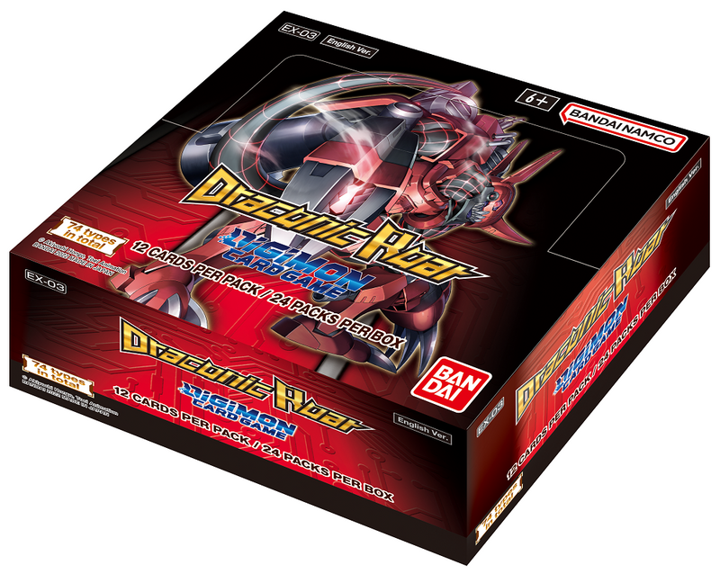 Digimon Draconic Roar Booster Box [EX03] Digimon Sealed Digimon   