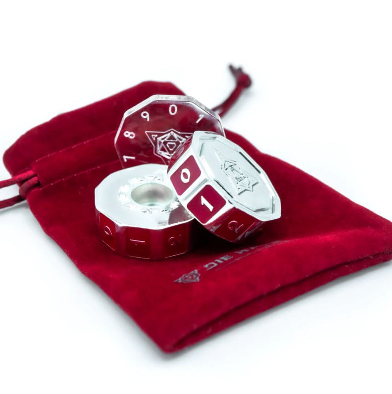 Die Hard Dice: Lifelink Counter - Mountain Red Upgrade Dice & Gaming Accessories Die Hard Dice