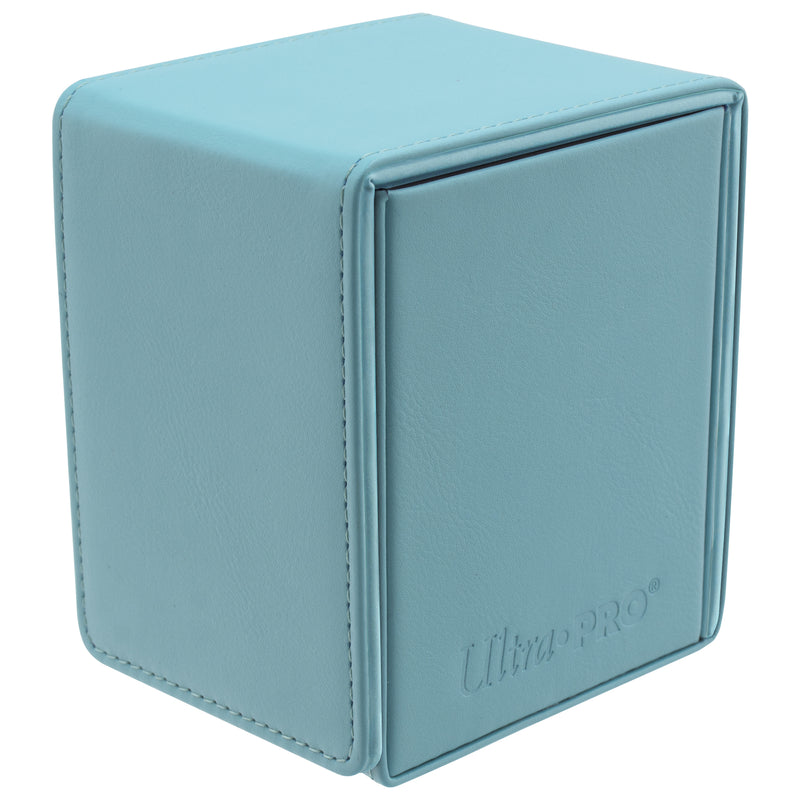 Ultra Pro: Vivid Alcove Flip Deck Box Light Blue Deck Boxes & Storage Ultra Pro