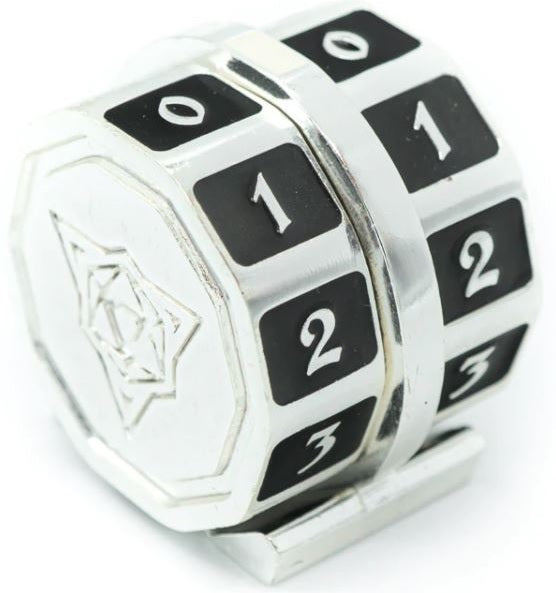 Die Hard Dice: Lifelink Counter - Swamp Black Starter Dice & Gaming Accessories Die Hard Dice