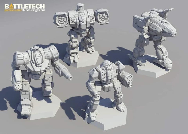 BattleTech: ForcePack - Inner Sphere Fire Lance BattleTech Catalyst Game Labs   