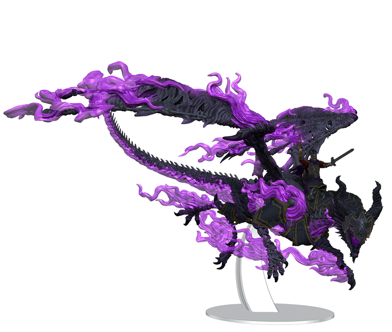 D&D Icons of the Realms: Dragonlance - Shadow of the Dragon Queen: Lord Soth & Greater Death Dragon RPG Miniatures WizKids