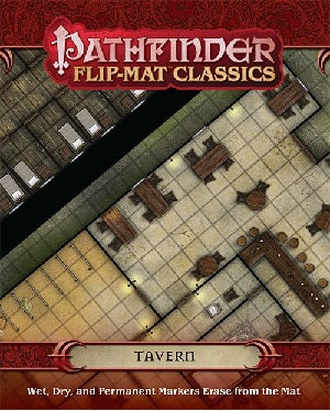 Pathfinder Flip-Mat Classics: Tavern Tabletop RPGs Paizo Publishing