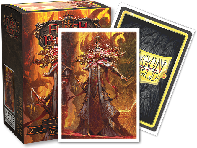 Dragon Shield: Matte Art Sleeves - "Emperor" Flesh and Blood 100Ct Card Sleeves Dragon Shield