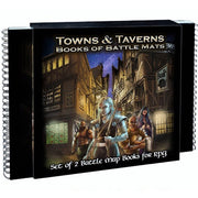 Loke Mats: Book of Battle Mats - Towns and Taverns RPG Miniatures Loke Mats   