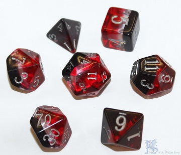 Gate Keeper Games: Red Topaz Birthday Series -November 7-Die set Dice & Gaming Accessories Gate Keeper Games