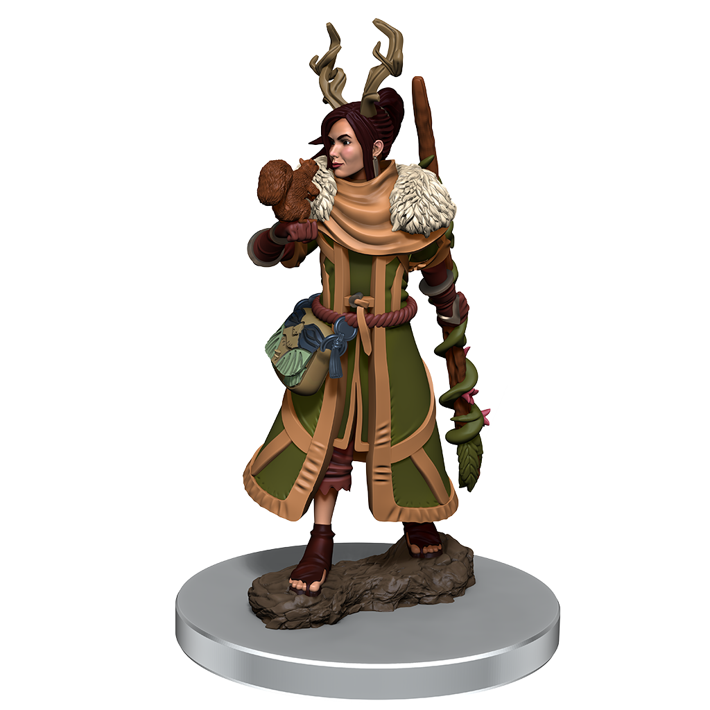D&D Icons of the Realms: Premium Miniature - Human Druid (Female) RPG Miniatures WizKids