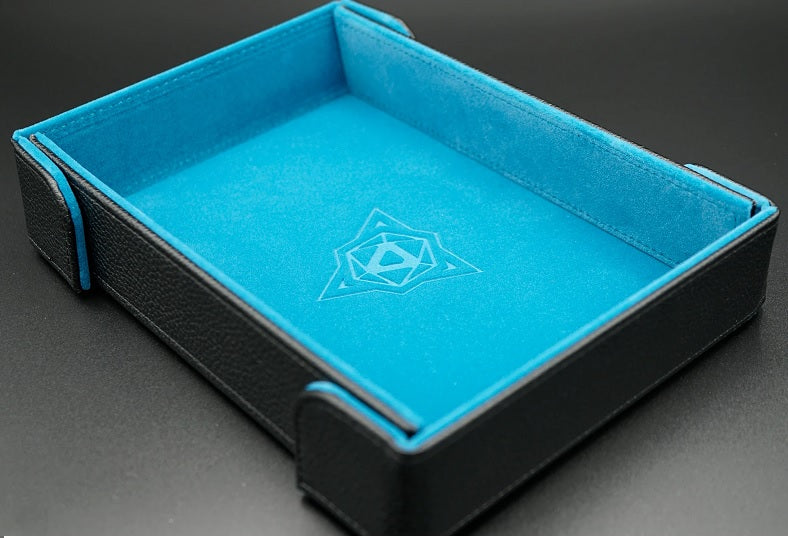 Die Hard Dice: Castle Magnetic Rectangle Tray Teal Dice & Gaming Accessories Die Hard Dice
