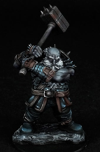 D&D Nolzur's Marvelous Miniatures: Enlarged Duergar Paint Night Kit Unpainted Miniatures WizKids