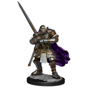D&D Nolzur's Marvelous Miniatures: W15 Half-Orc Paladin Male Unpainted Miniatures WizKids