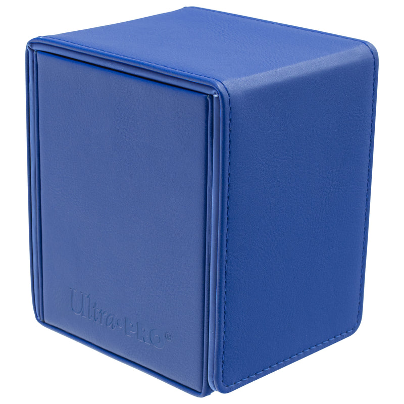 Ultra Pro: Vivid Alcove Flip Deck Box Blue Deck Boxes & Storage Ultra Pro