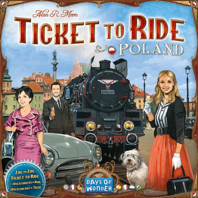Ticket To Ride: Map Collection 6.5 - Poland Board Games Days of Wonder   