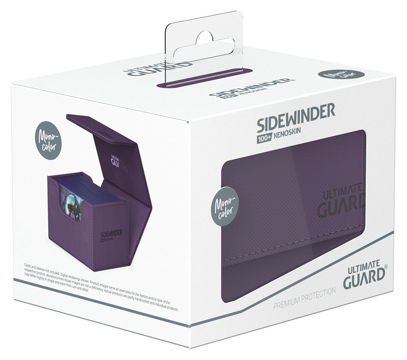 Ultimate Guard: Sidewinder 100+ - Purple Deck Boxes & Storage Ultimate Guard