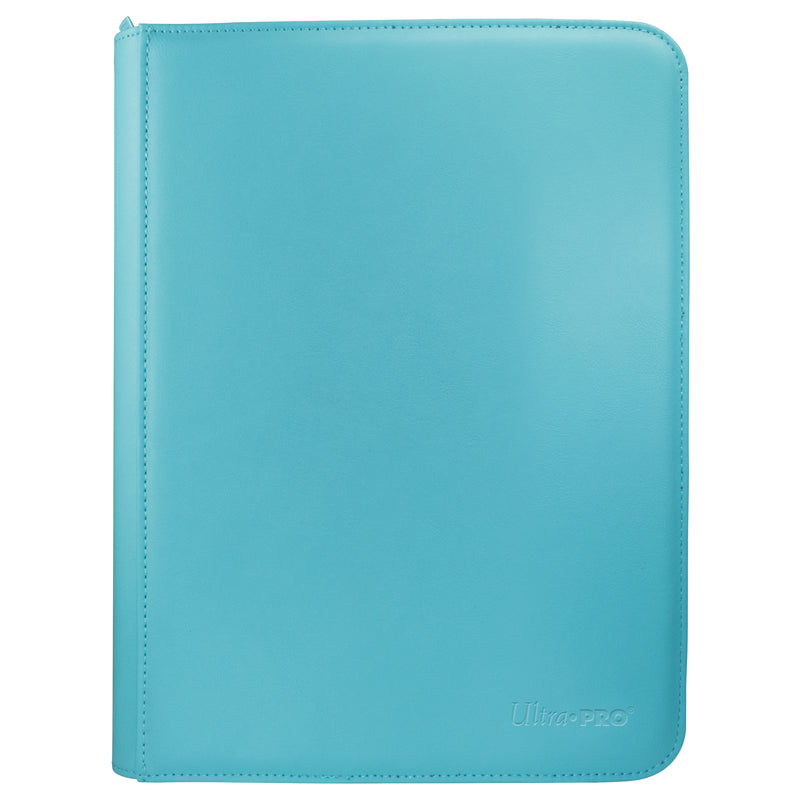 Ultra Pro: Pro Binder Vivid 9-Pocket Zippered Light Blue Binders & Pages Ultra Pro