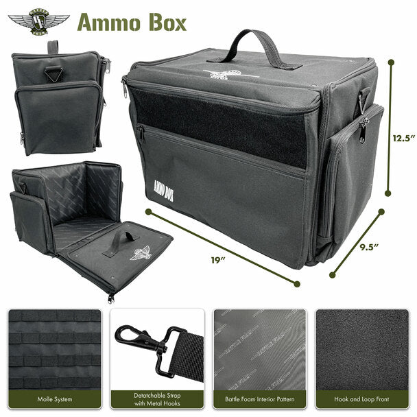 Battlefoam: Ammo Box Bag w/ Magna Rack Load Out (Built) Battlefoam Battlefoam   