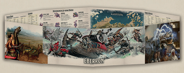 D&D Dungeon Master's Screen: Eberron Dungeons & Dragons 5E Wizards of the Coast
