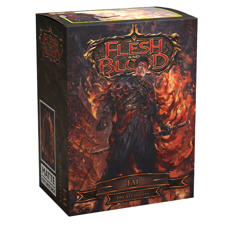 Dragon Shield: Matte Art Sleeves - "Fai" Flesh and Blood 100Ct Card Sleeves Dragon Shield
