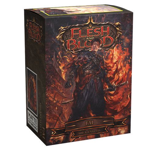 Dragon Shield: Matte Art Sleeves - "Fai" Flesh and Blood 100Ct Card Sleeves Dragon Shield