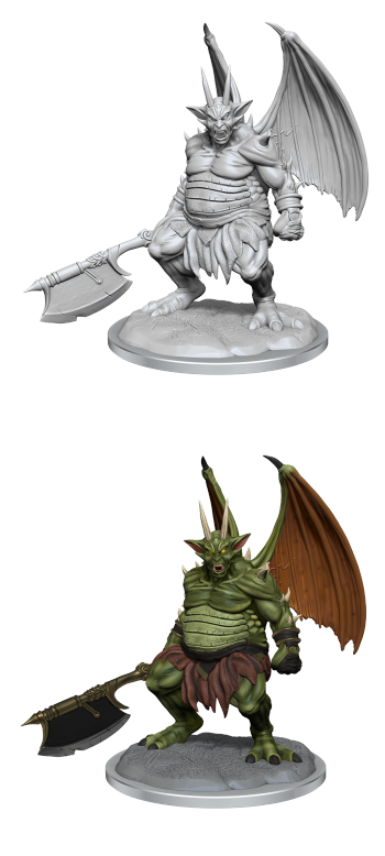 D&D Nolzur's Marvelous Miniatures: W19 Nycaloth Unpainted Miniatures WizKids