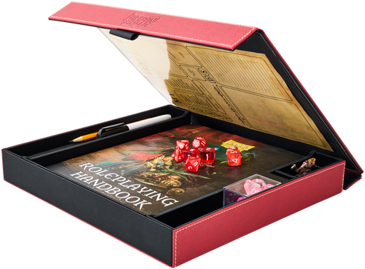 Dragon Shield RPG Player Companion Blood Red Tabletop RPGs Dragon Shield