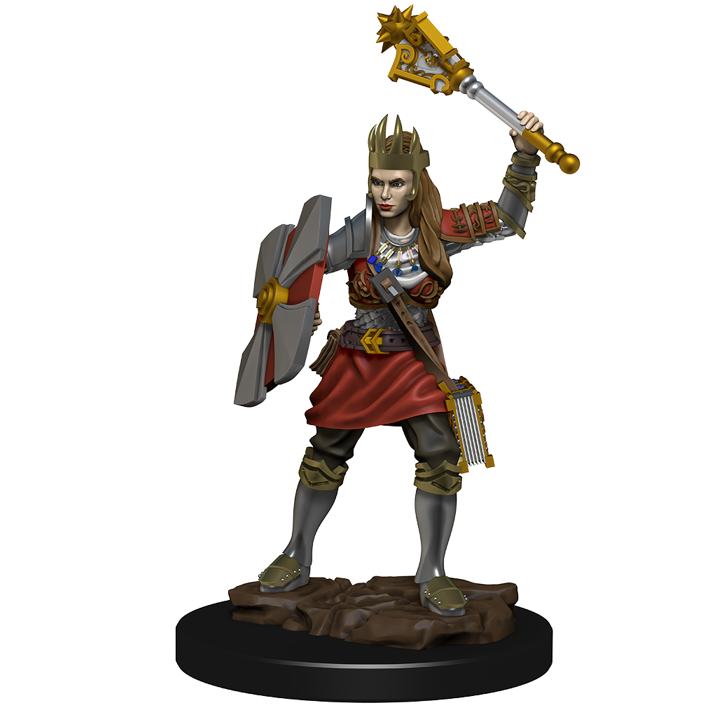 D&D Icons of the Realms: Premium Miniature - Human Cleric (Female) RPG Miniatures WizKids