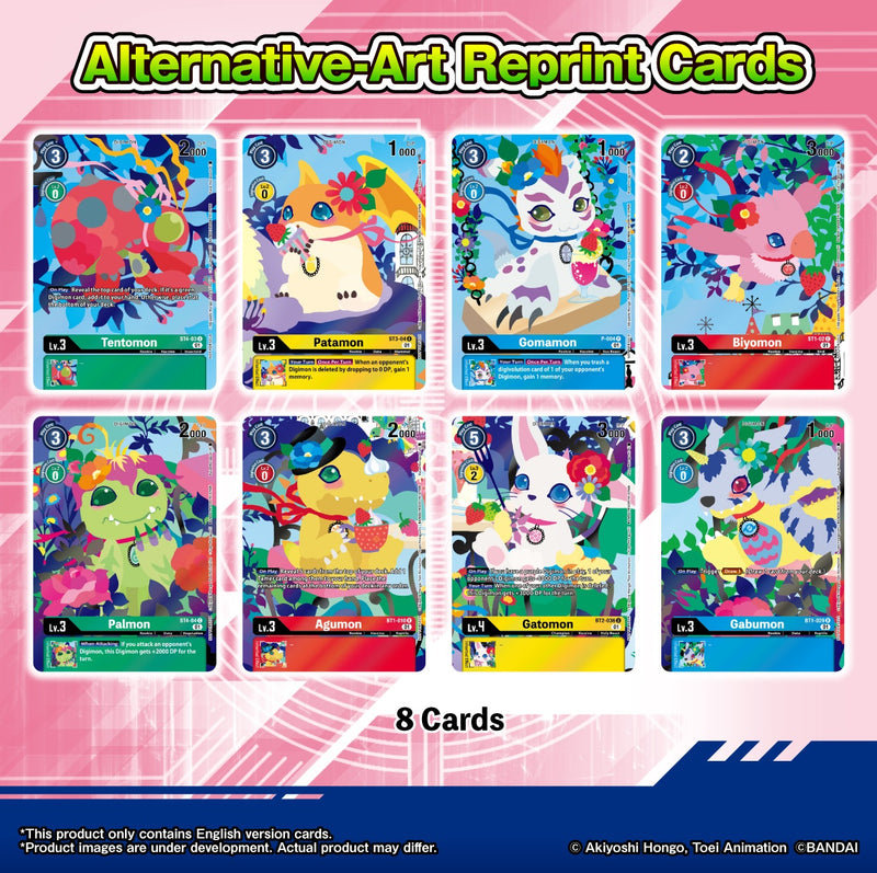 Digimon Floral Fun Playmat and Card Set Digimon Sealed Bandai   