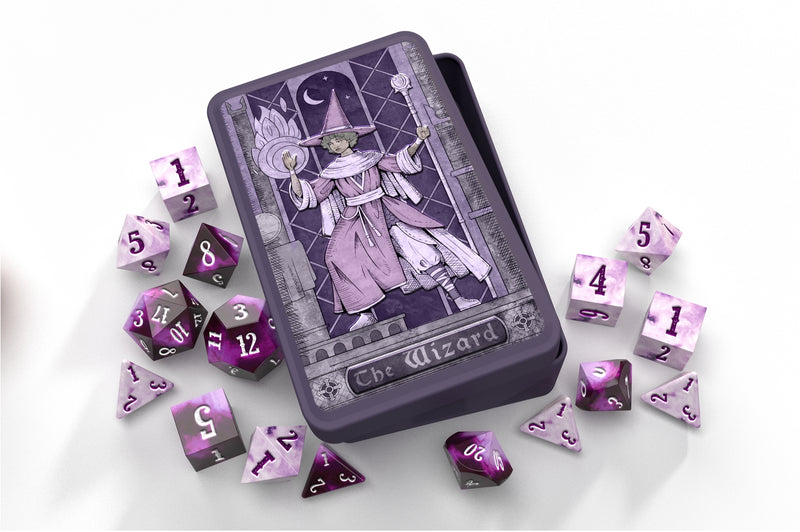 Beadle & Grimm's: The Wizard RPG Dice Set Dice & Gaming Accessories Beadle & Grimm's