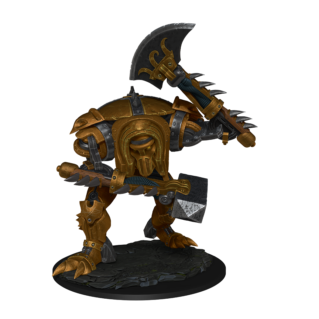 D&D Nolzur's Marvelous Miniatures: W15 Warforged Titan Unpainted Miniatures WizKids