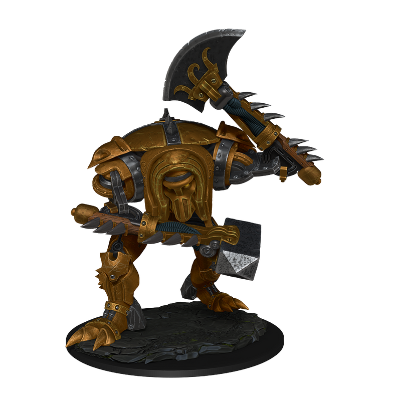 D&D Nolzur's Marvelous Miniatures: W15 Warforged Titan Unpainted Miniatures WizKids