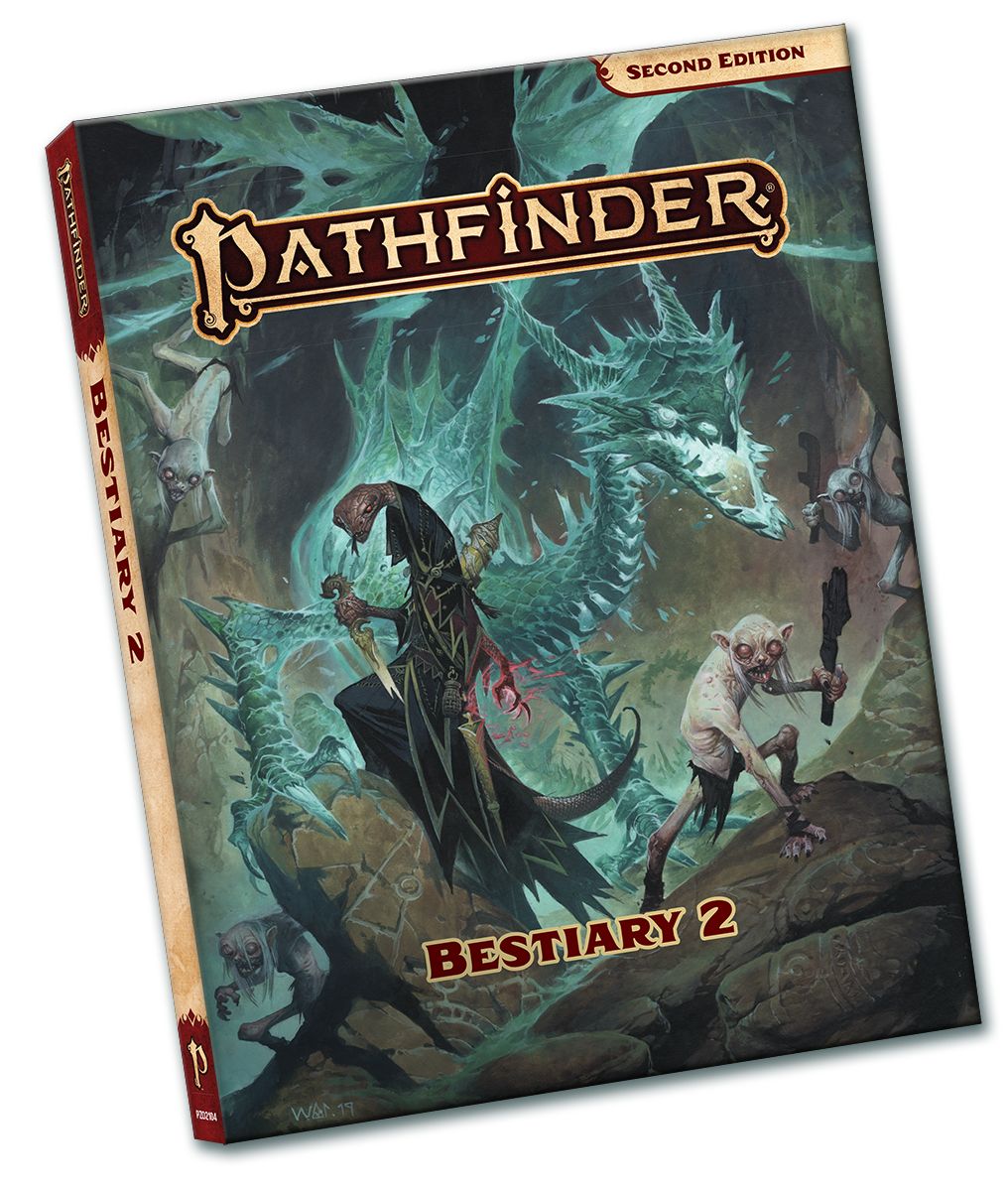 Pathfinder 2nd Edition: Bestiary 2 (Pocket Edition) Pathfinder Paizo Publishing   