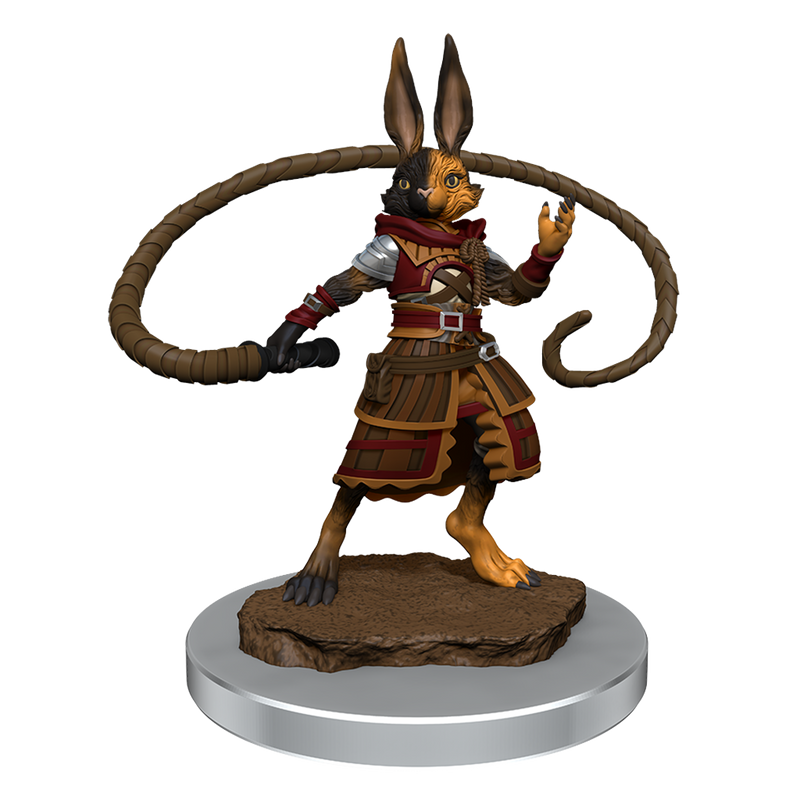 D&D Nolzur's Marvelous Miniatures: W17 Harengon Rogues Unpainted Miniatures WizKids