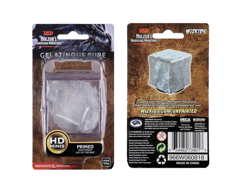 D&D Nolzur's Marvelous Miniatures: W12.5 Gelatinous Cube Unpainted Miniatures WizKids