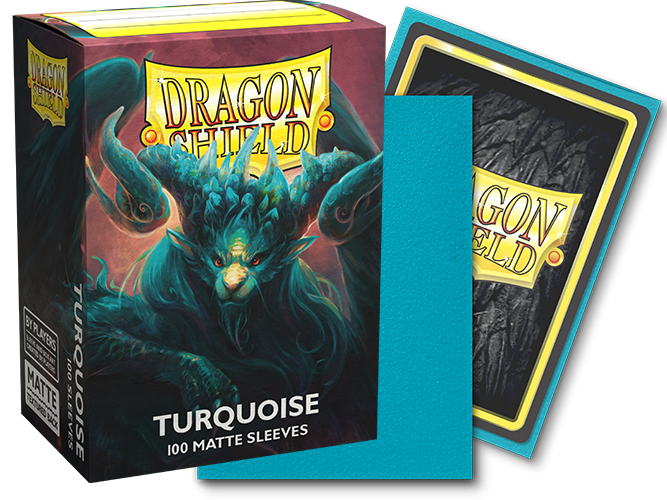 Dragon Shield: Matte Sleeves - Turquoise 100ct
