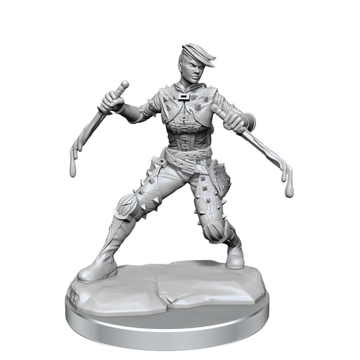 D&D Frameworks: Human Rogue Female RPG Miniatures WizKids   