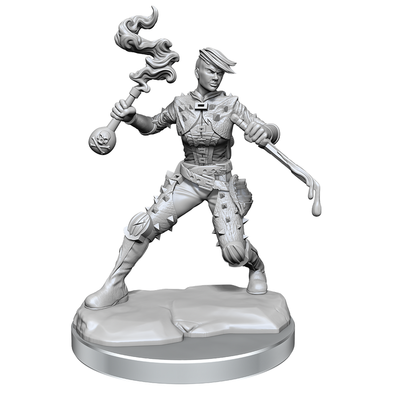 D&D Frameworks: Human Rogue Female RPG Miniatures WizKids   