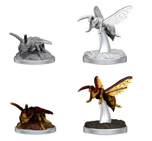 WizKids Unpainted Miniatures: W19 Murder Hornets Unpainted Miniatures WizKids