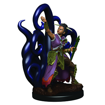 D&D Icons of the Realms: Premium Miniature - Human Warlock (Female) RPG Miniatures WizKids