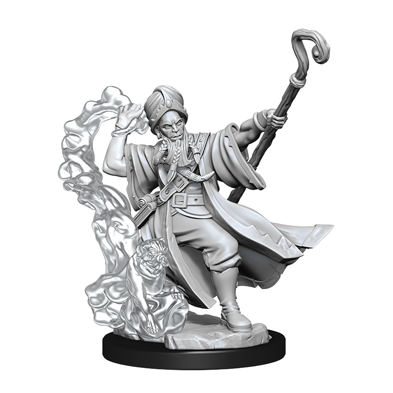D&D Frameworks: W1 Human Wizard Male RPG Miniatures WizKids
