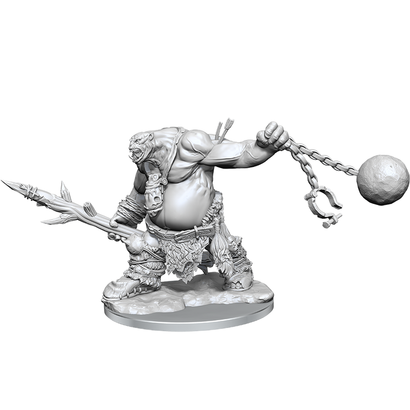 D&D Frameworks: W1 Ogre RPG Miniatures WizKids