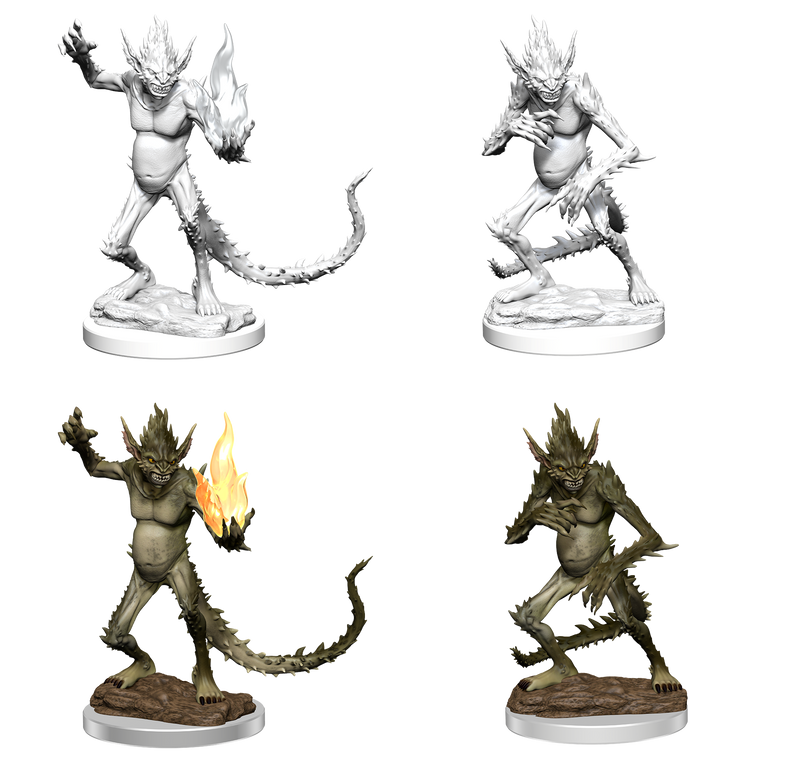 D&D Nolzur's Marvelous Miniatures: W16 Barbed Devils Unpainted Miniatures Wizkids