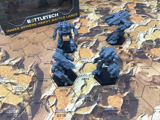 BattleTech: ForcePack - Inner Sphere Heavy Battle Lance BattleTech Catalyst Game Labs   