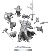 D&D Frameworks: W1 Human Warlock Male RPG Miniatures WizKids