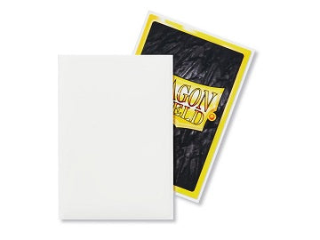 Dragon Shield: Japanese Size Sleeves - Classic White 60ct Card Sleeves Dragon Shield