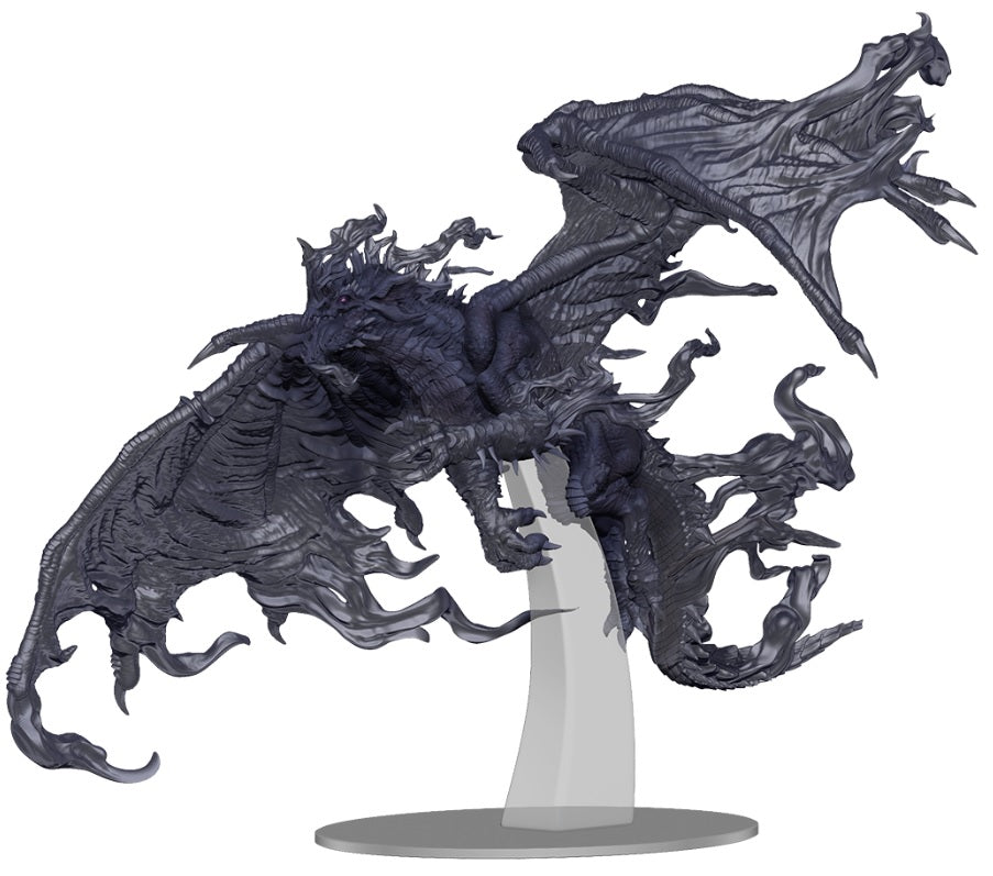 D&D Nolzur's Marvelous Miniatures: Adult Blue Shadow Dragon Unpainted Miniatures WizKids