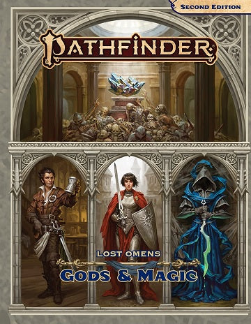 Pathfinder 2nd Edition Lost Omens: Gods & Magic (Hardcover) Pathfinder Paizo Publishing   